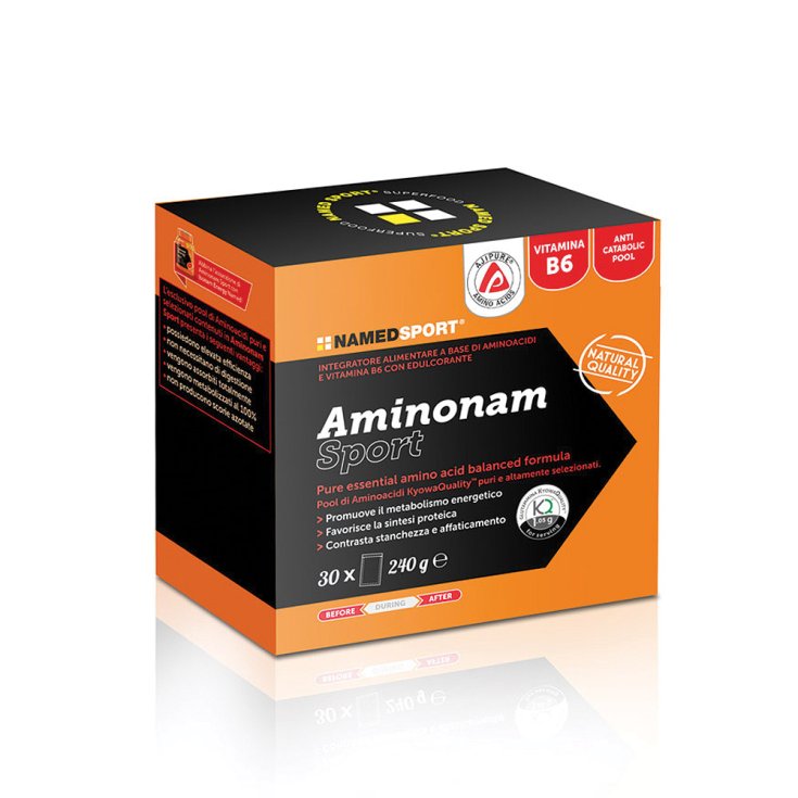 NamedSport Aminonam Sport Polvo Complemento Alimenticio 30 Sobres De 240g