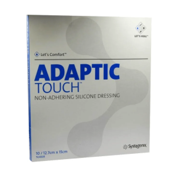 Systagenics Adaptic Touch Apósito 12,7x15cm 10 Piezas