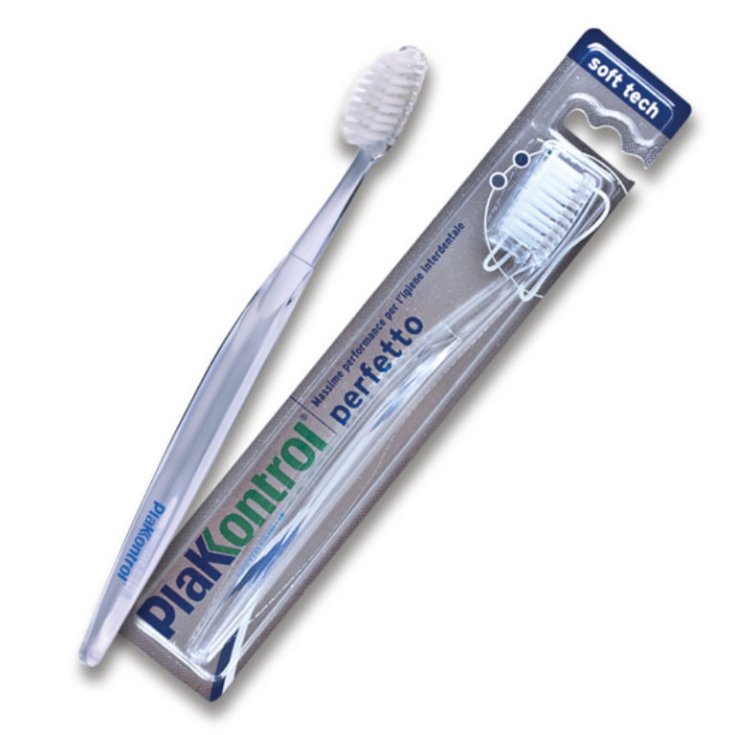 Plakkontrol Perfect Soft-Tech Cepillo de dientes con cerdas 1 pieza