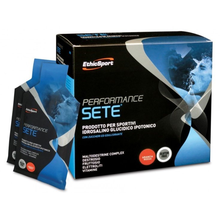 EthicSport Performance Sete Complemento Alimenticio Líquido Sabor Naranja 14 Sobres De 22g