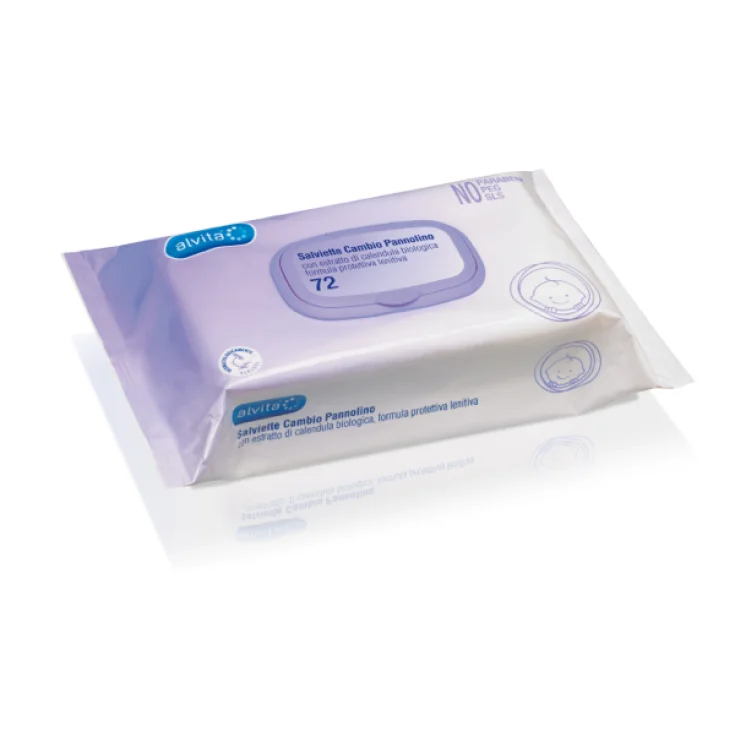 Alvita Toallitas Cambiadores 72 Piezas