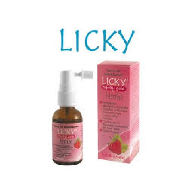 Fitobucaneve Licky Spray Garganta Infantil Sabor Fresa 30ml