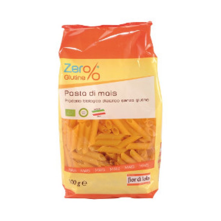 Fior Di Loto Zero% Pasta de Maíz Penne Ecológico Sin Gluten 500g