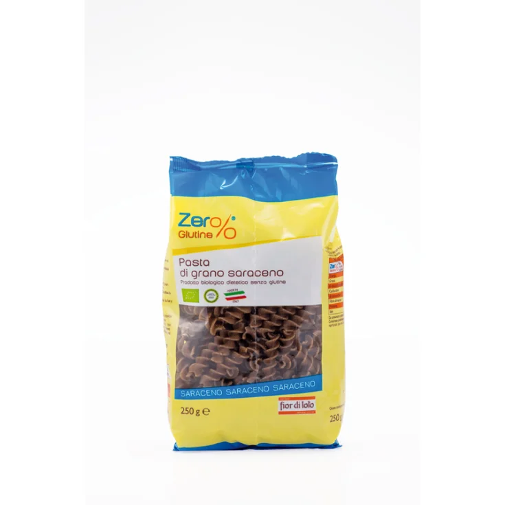 Zero% Gluten Alforfón Fusilli Sin Gluten 250g