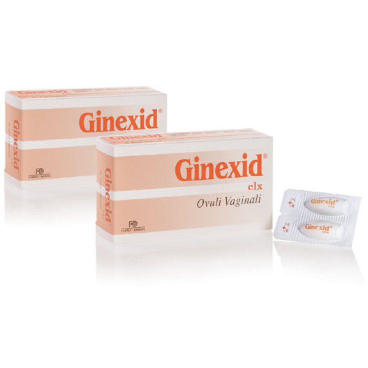 Farma-Derma Ginexid® Clx Óvulos Vaginales 10 Piezas de 2g