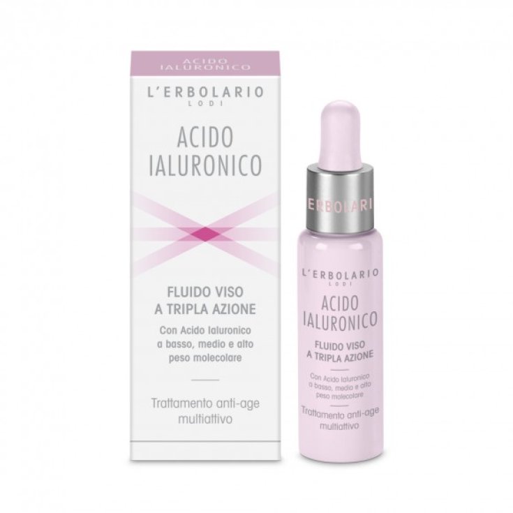 L'Erbolario Ácido Hialurónico Triple Acción Fluido Facial 28ml