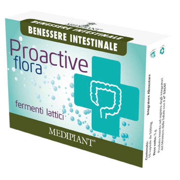 Mediplant Proactive Flora Complemento Alimenticio 10 Comprimidos