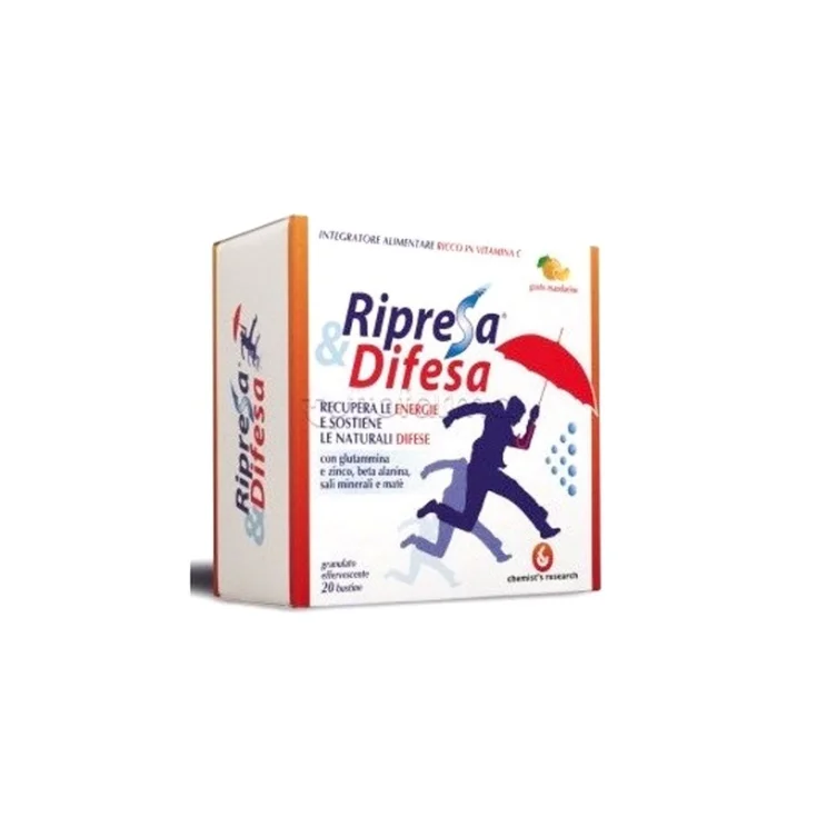 Suplemento alimenticio Chemist's Research Recovery & Defense 20 sobres