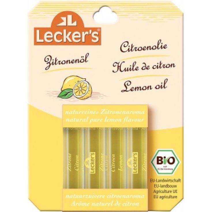 Sabor Natural Limón Orgánico Lecker's 8ml