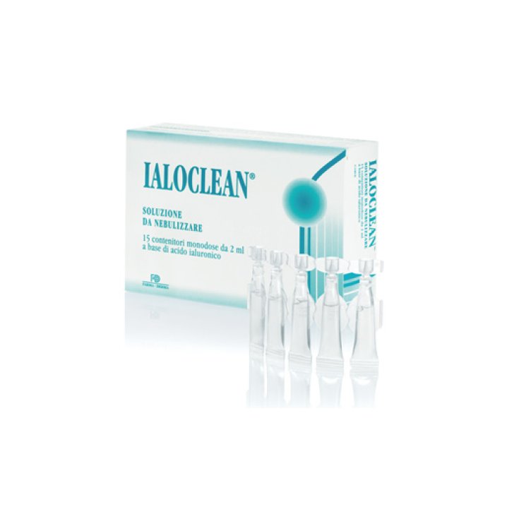 Farma-Derma Ialoclean® Solucion Esteril Para Nebulizar 15 Frascos 2ml