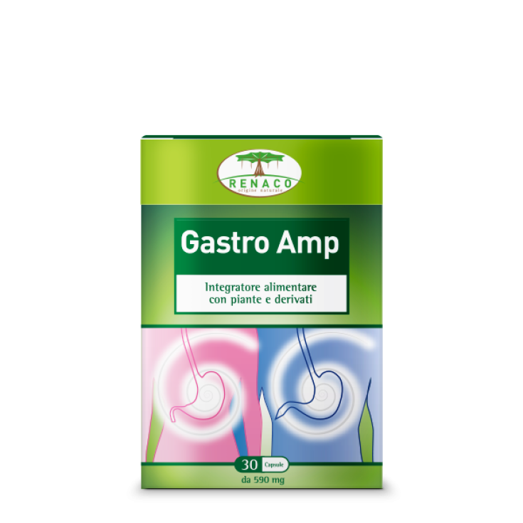 Renaco Gastro Amp Complemento Alimenticio 30 Cápsulas