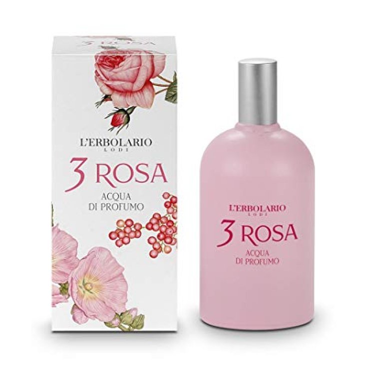 L'Erbolario 3 Agua de Perfume Rosa 50ml