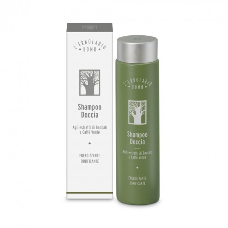 L'Erbolario Man Champú De Ducha Con Baobab Y Café Verde 250ml