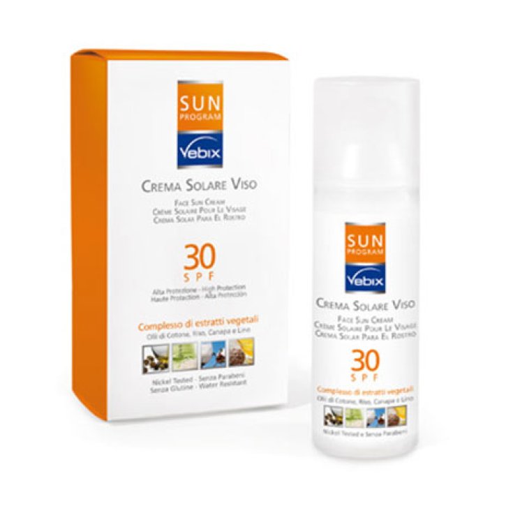 Vebix Sun Program Crema Solar Facial Spf30 50ml