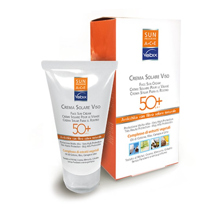 Vebix Sun Program Crema Solar Rostro Spf50+