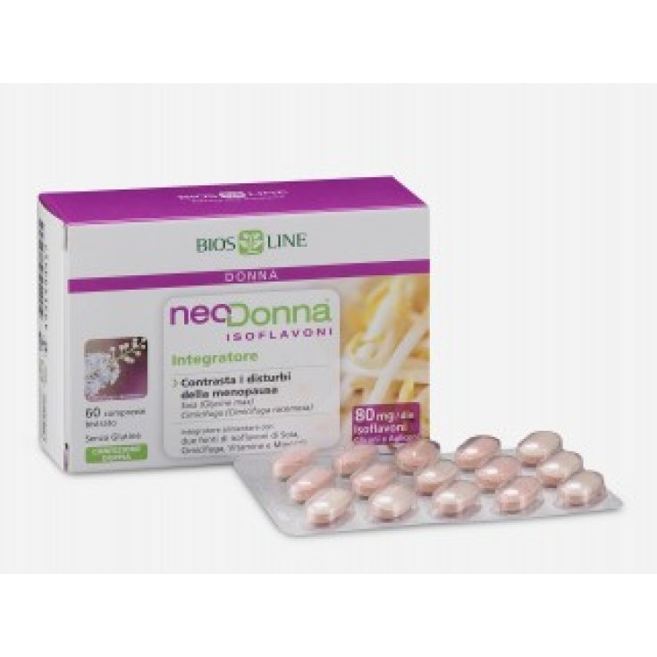 Bios Line Neodonna Isoflavonas Complemento Alimenticio 60 Comprimidos