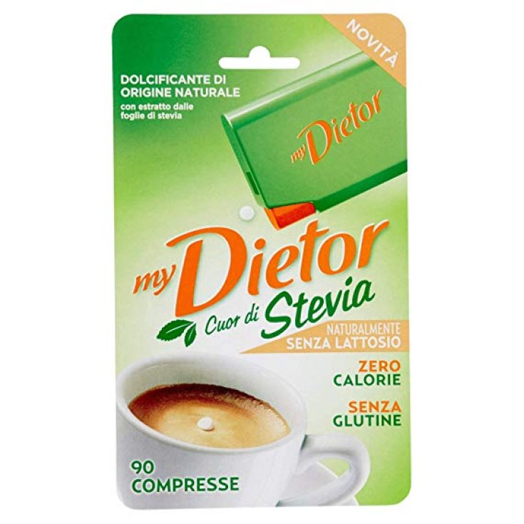 Extracto de hoja de stevia Dietor Natural Heart 90cpr