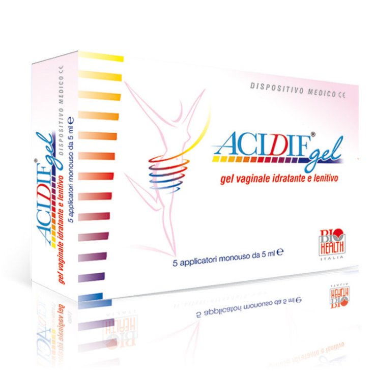 Acidif Gel Vaginal Hidratante Y Calmante 5 Aplicadores De 5ml