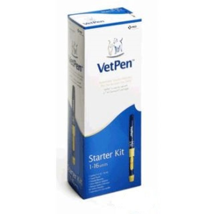 VetPen Veterinary Insulin Pen 16 Ui Starter Kit
