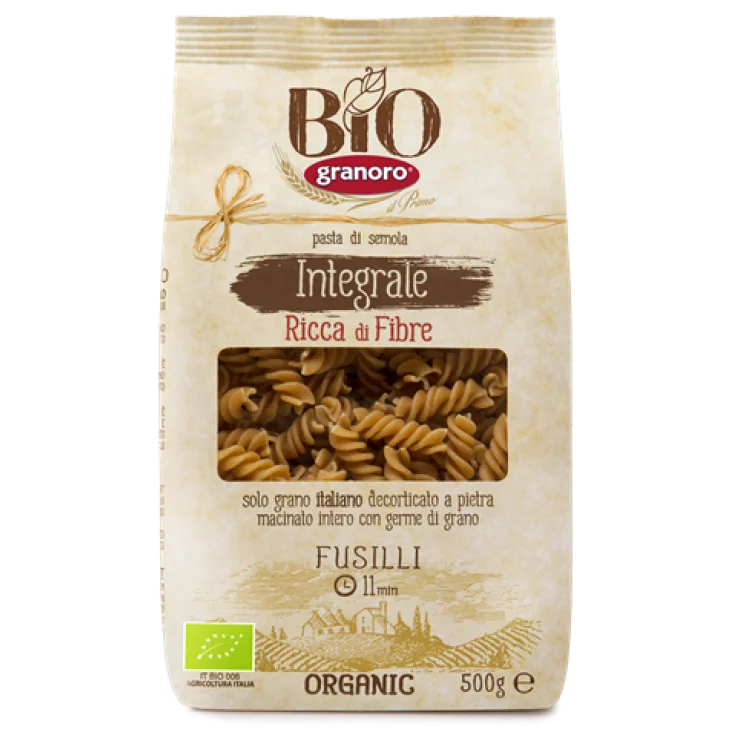 Bio Granoro Fusilli Integral Ecológico 500g