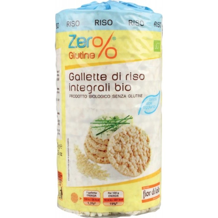 Fior Di Loto Zero% Glut Tortitas De Arroz Sin Sal 100g