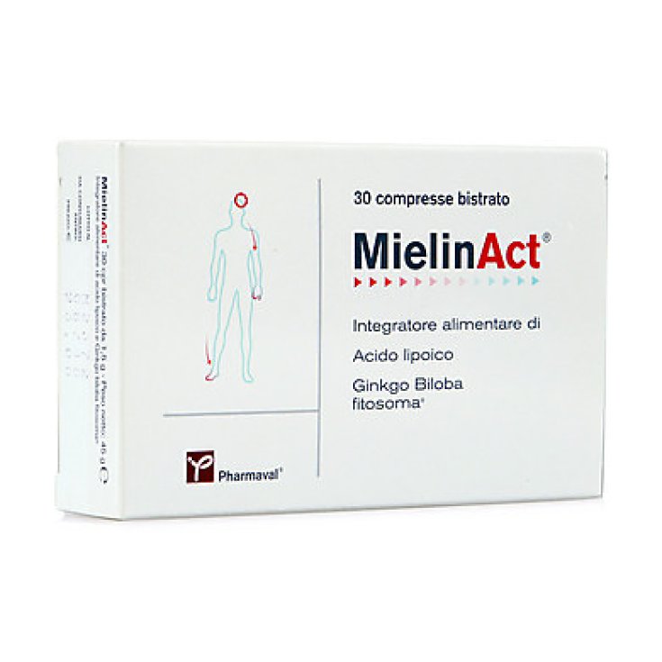 Pharmaval MielinAct Complemento Alimenticio 30 Comprimidos