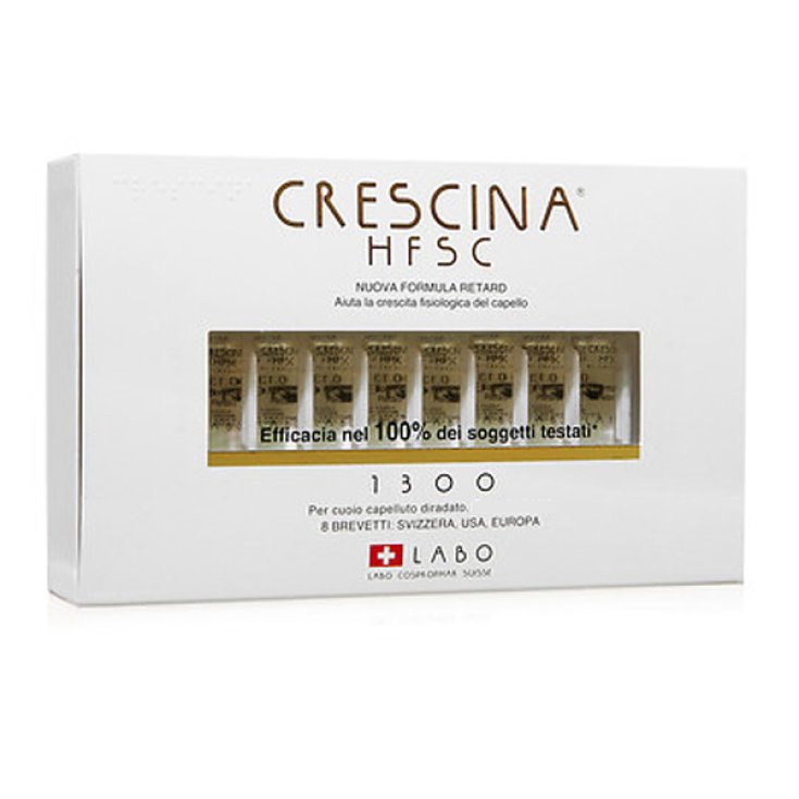 Labo Crescina HFSC Nueva Formula Retard 1300 Mujer 20 Viales