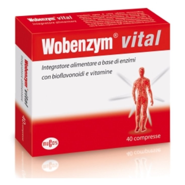 Named Wobenzym Vital Complemento Alimenticio 40 Comprimidos