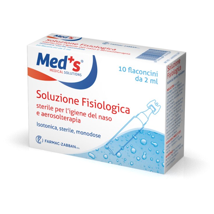 Med's Solución Fisiológica 10 Viales de 2ml