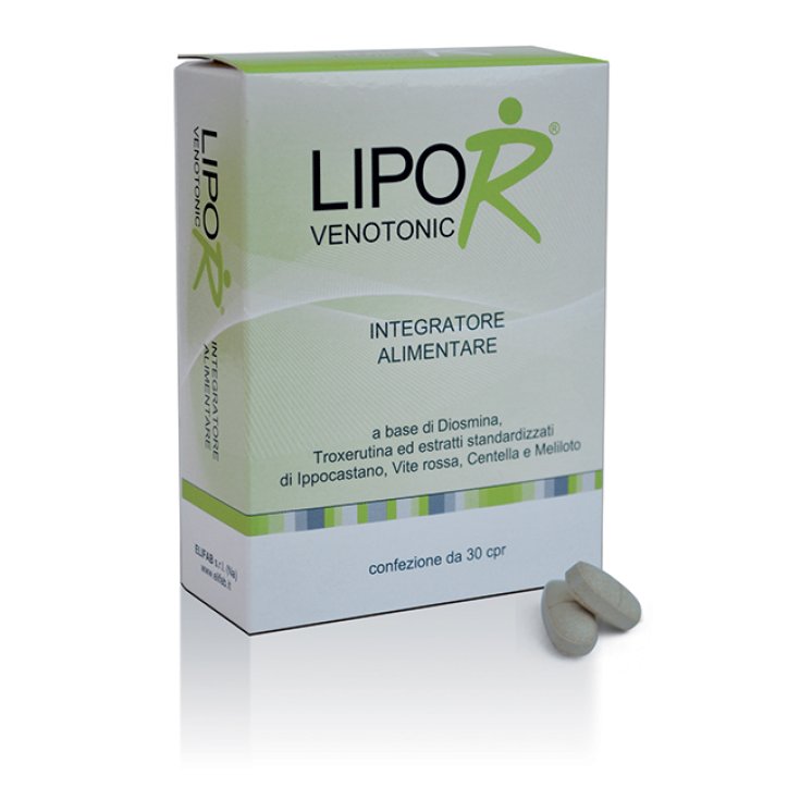 Elifab LipoR Venotonic Complemento Alimenticio 30 Comprimidos