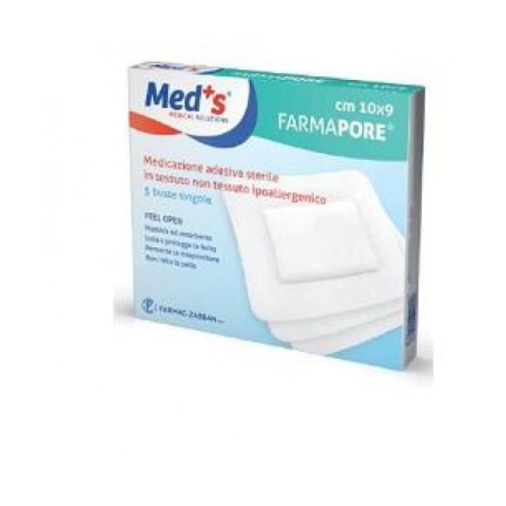 Med's FarmaPore Apósito Adhesivo Estéril 10x30cm 3 Piezas