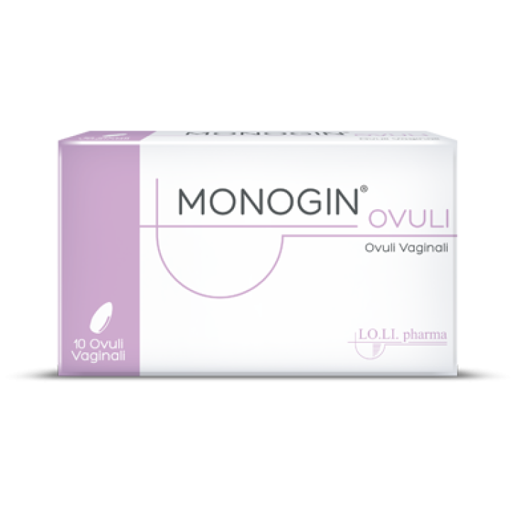 Monogin Ovules Medical Device 10 óvulos vaginales