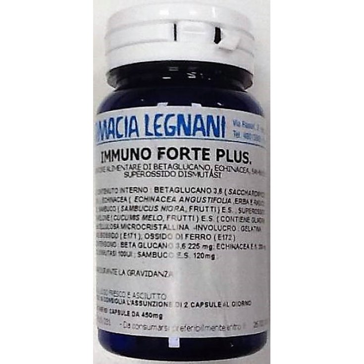 Farmacia Legnani Immuno Forte Plus Complemento Alimenticio 60 Cápsulas