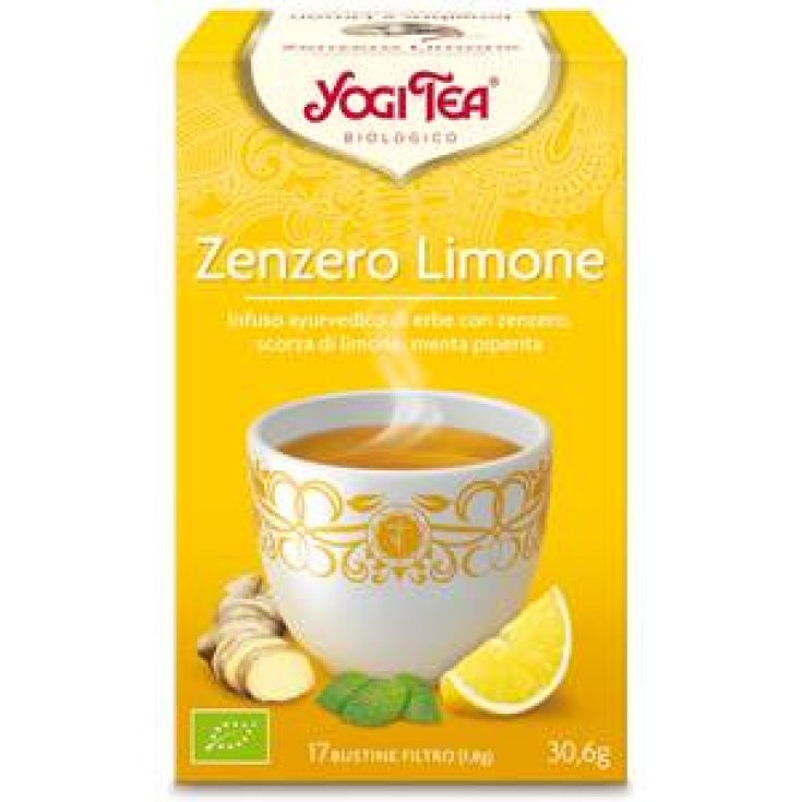 Yogi Tea Jengibre y Limón 17 Bolsitas