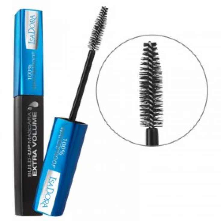 Isadora Buid-Up Mascara Volumen Extra Impermeable 22 Negro Marrón