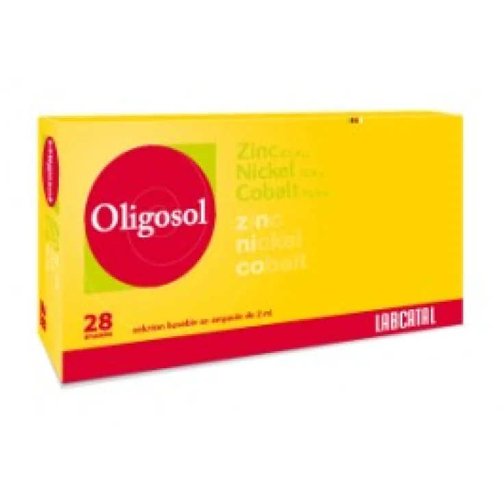 Labcatal Oligoelementos Zinc / Níquel / Cobalto Complemento Alimenticio 28 Viales 2ML