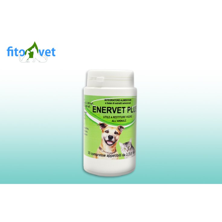 Pharmafit Enervet Complemento Alimenticio Para Animales 30 Comprimidos