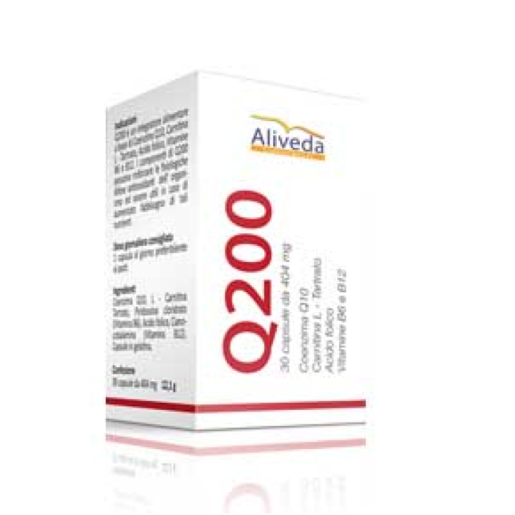 Aliveda Q200 Laboratories Complemento Alimenticio 30 Cápsulas 13,2g