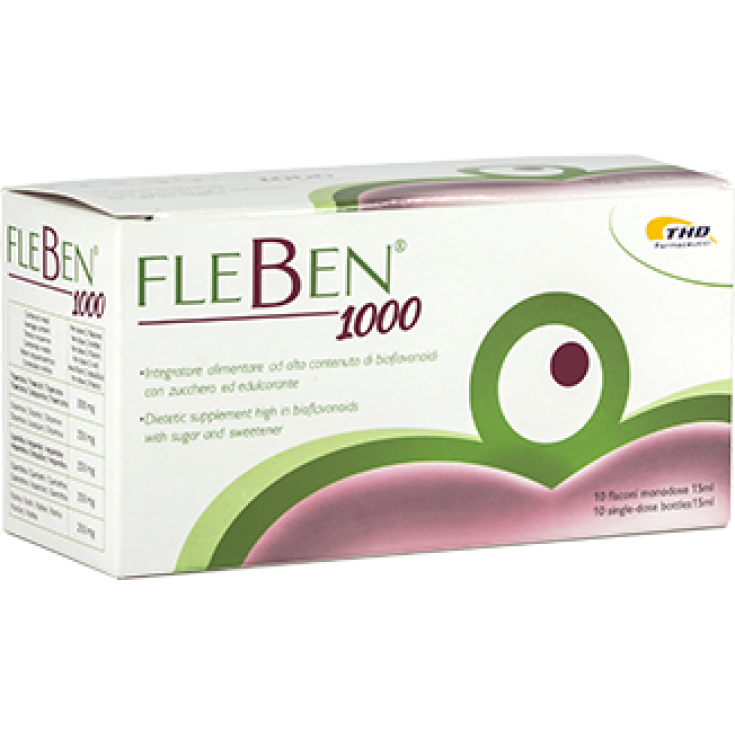 Thd Fleben 1000 Complemento Alimenticio 10 Botellas De 15ml