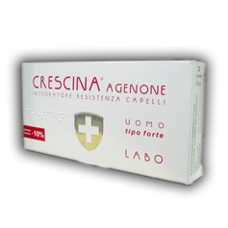 Labo Crescina Hair Resistance Suplemento Para Hombres Tipo Fuerte 60 Comprimidos