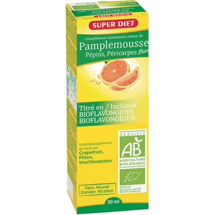 Super Diet Semillas de Pomelo Ecológico Sin Alcohol 50ml