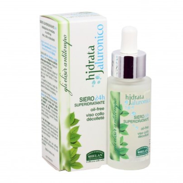 Helan Hjdrata Hyaluronic Serum 24h Super Hidratante Oil Free Rostro Cuello Escote 30ml