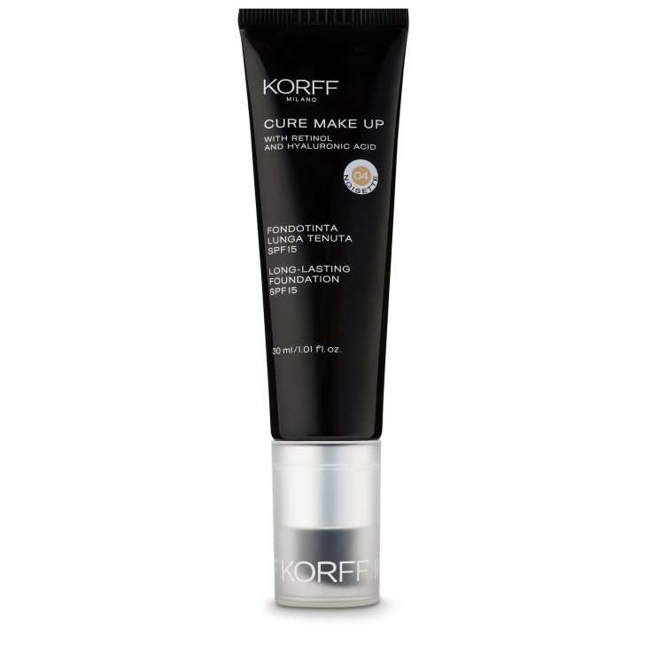 Korff Cure Make Up Base de Maquillaje Larga Duración SPF15 Tono 04 30ml