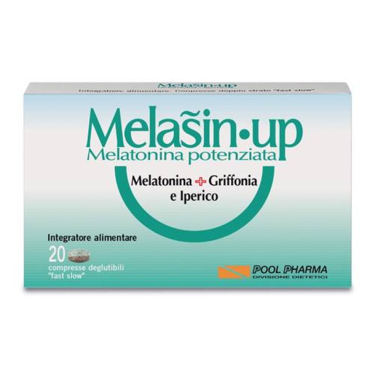 Pool Pharma Melasin Up 1mg Complemento Alimenticio 20 Comprimidos