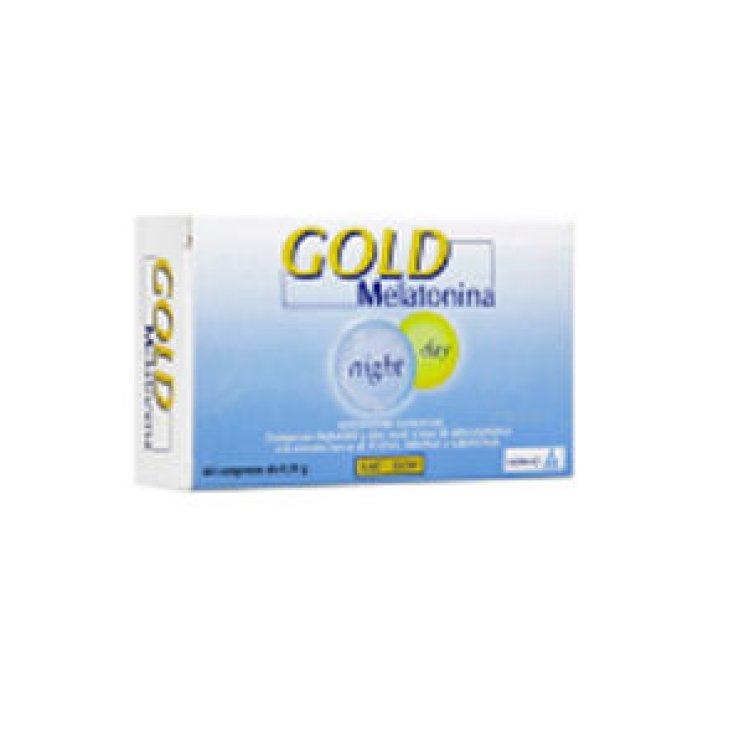 Alcka Med Gold Melatonin Night Day - Suplementos 60 Comprimidos de 1 mg