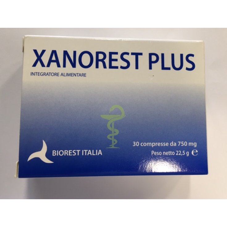 Biorest Italia Xanorest Plus Complemento Alimenticio 30 Comprimidos