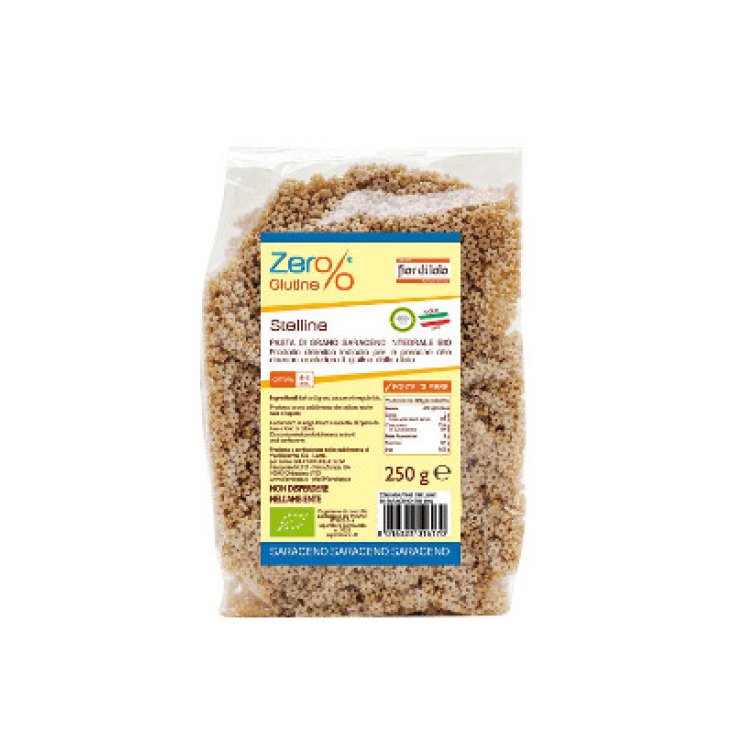 Il Fior Di Loto Zero% Gluten Estrellas de Alforfón Ecológicas Sin Gluten 250g