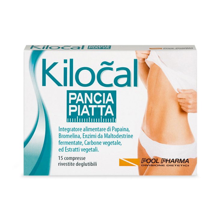 Kilocal Complemento Alimenticio Vientre Plano 15 Comprimidos