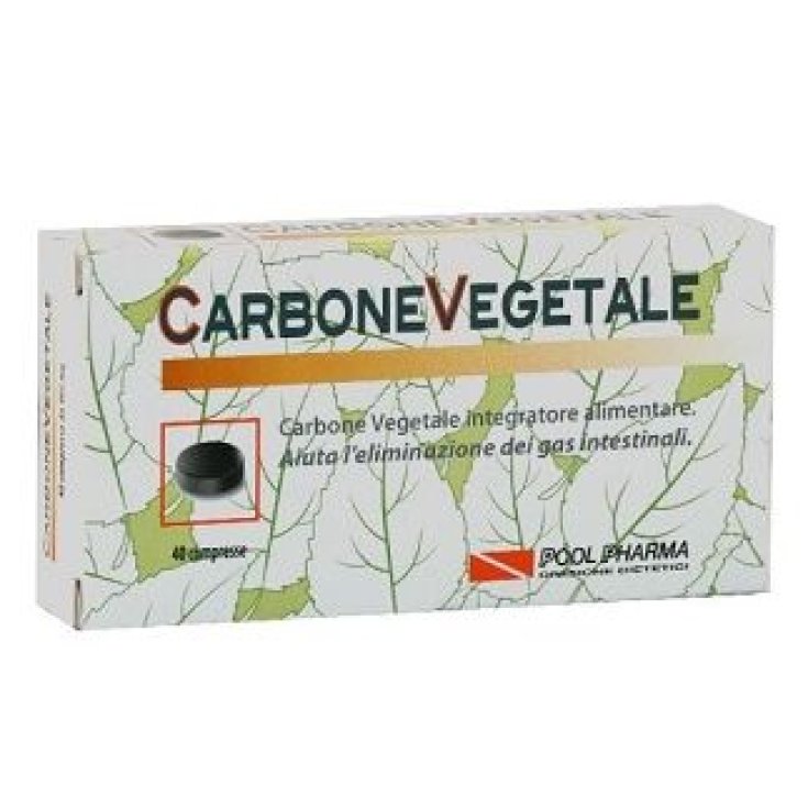 Pool Pharma Complemento Alimenticio Carbón Vegetal 40 Comprimidos