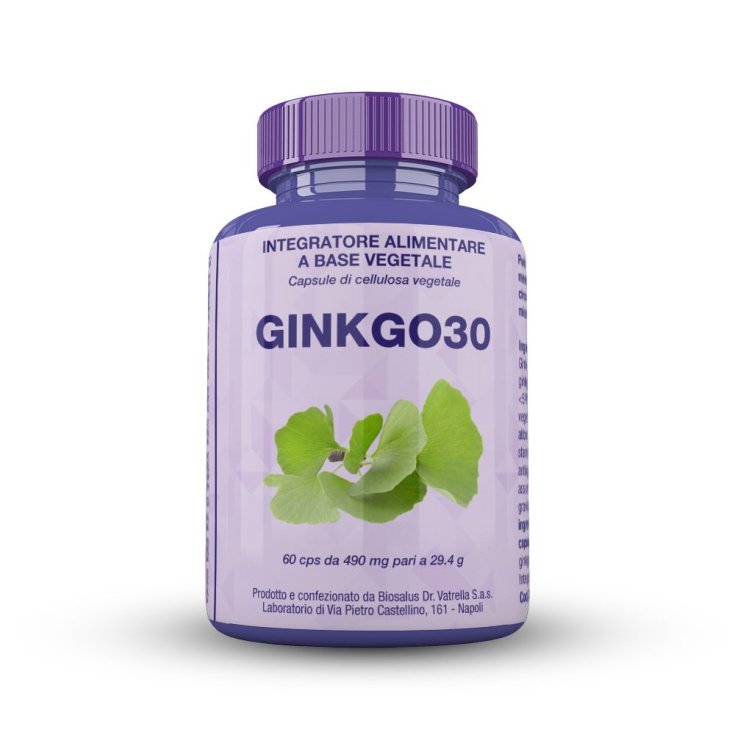 Biosalus® Ginkgo30 Complemento Alimenticio 60 Cápsulas